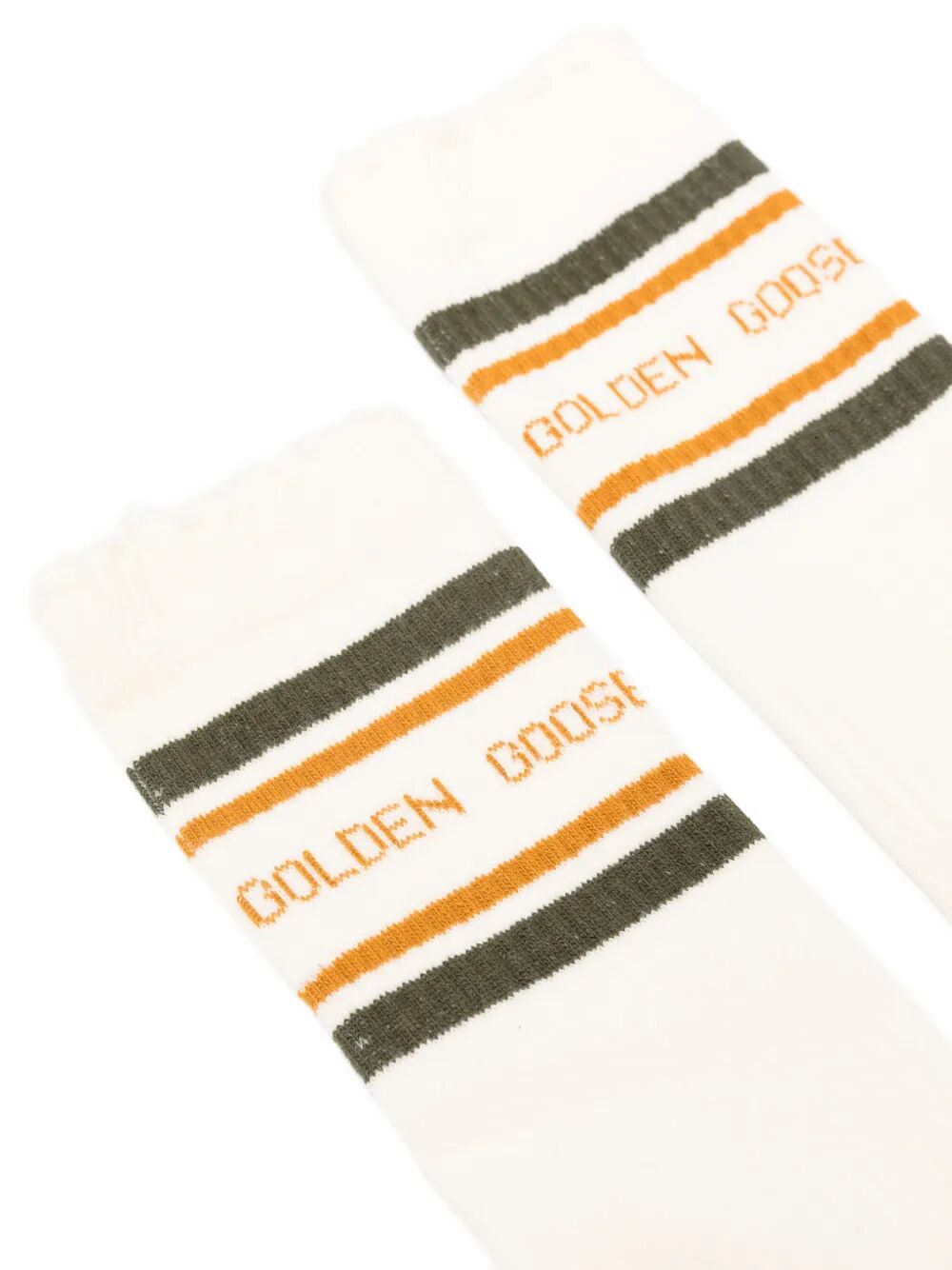 Golden Goose Women Striped Cotton Socks