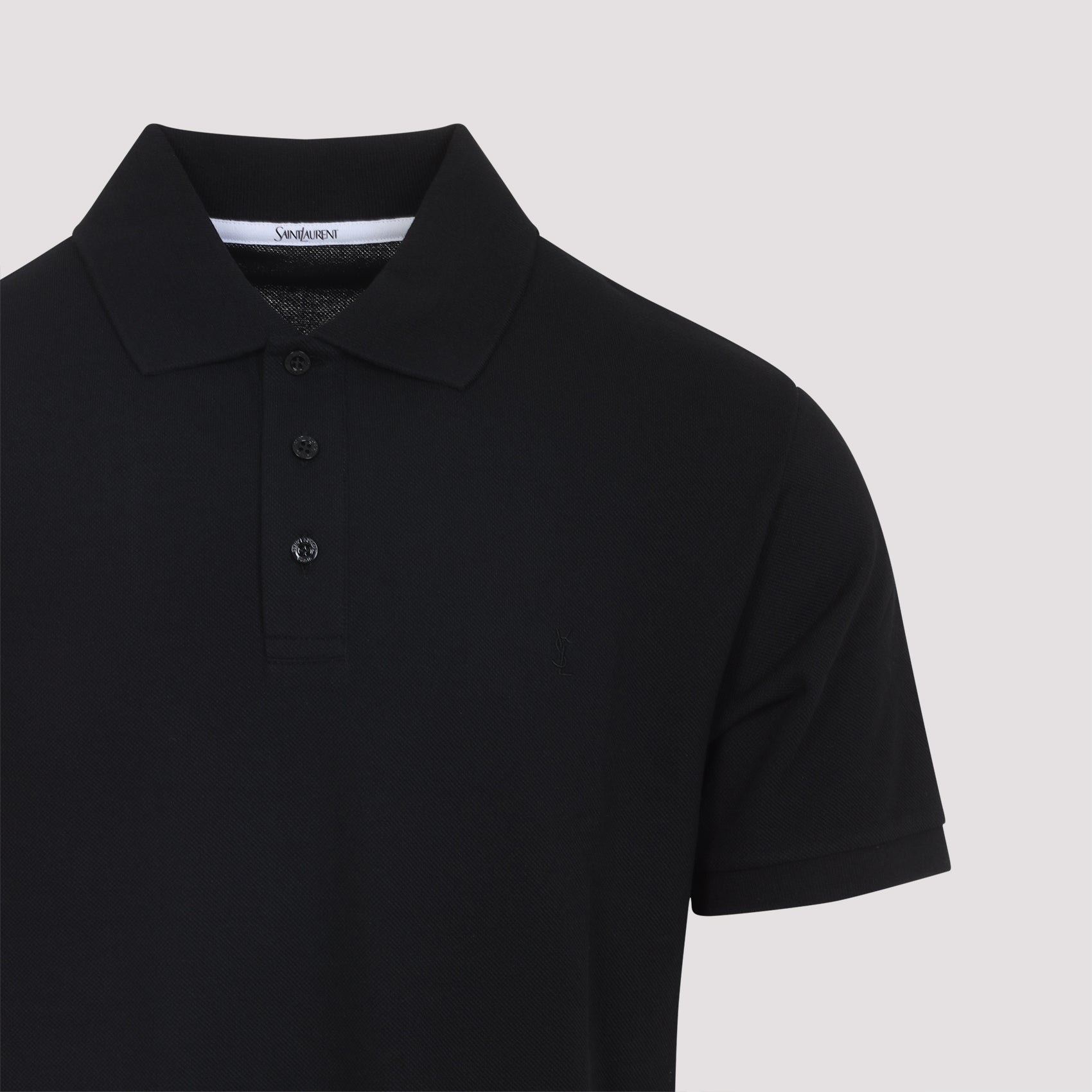 Saint Laurent Cotton Polo Men