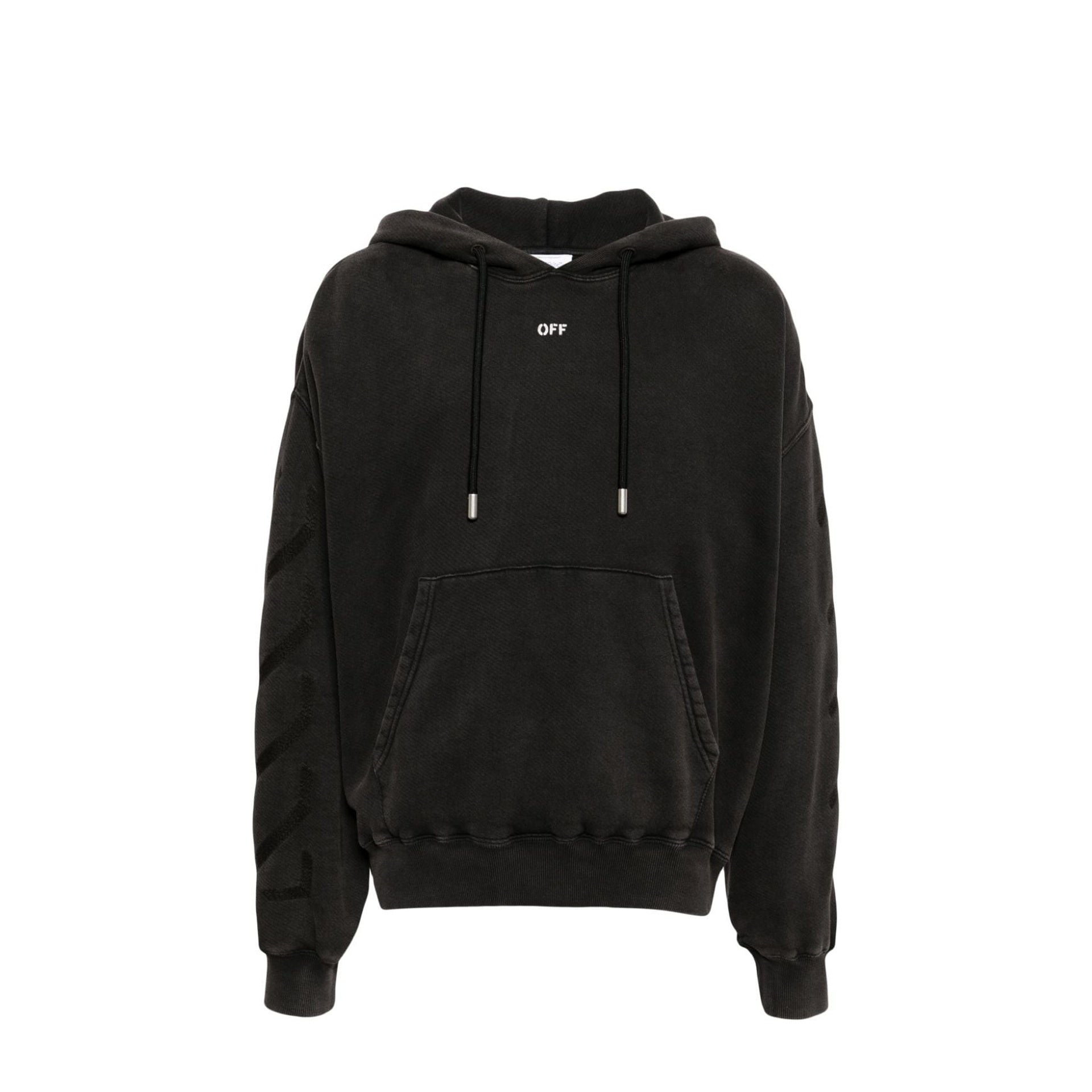 Off-White St. Matthew Over Cotton Hoodie Sweatshirt Men