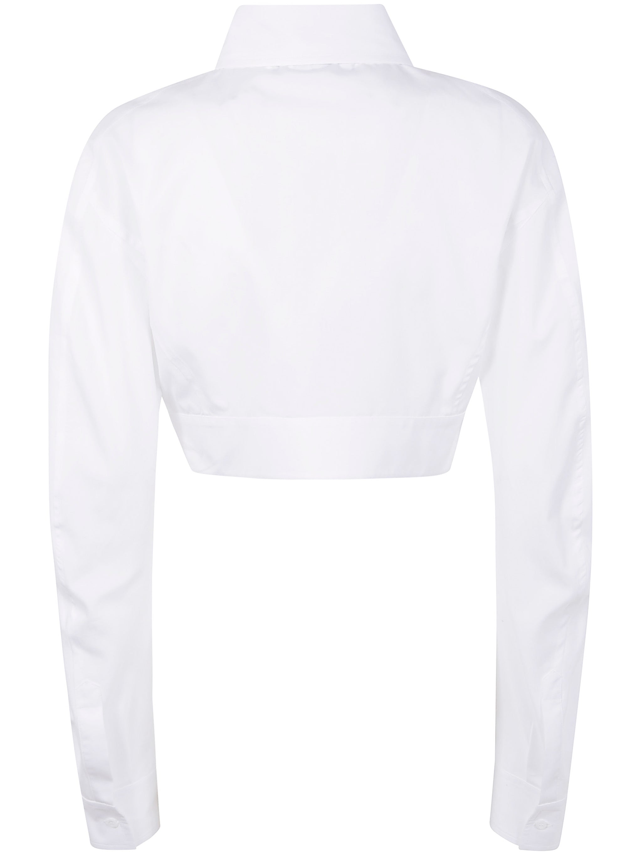 Dsquared2 Women Rounded Cropped Shirt