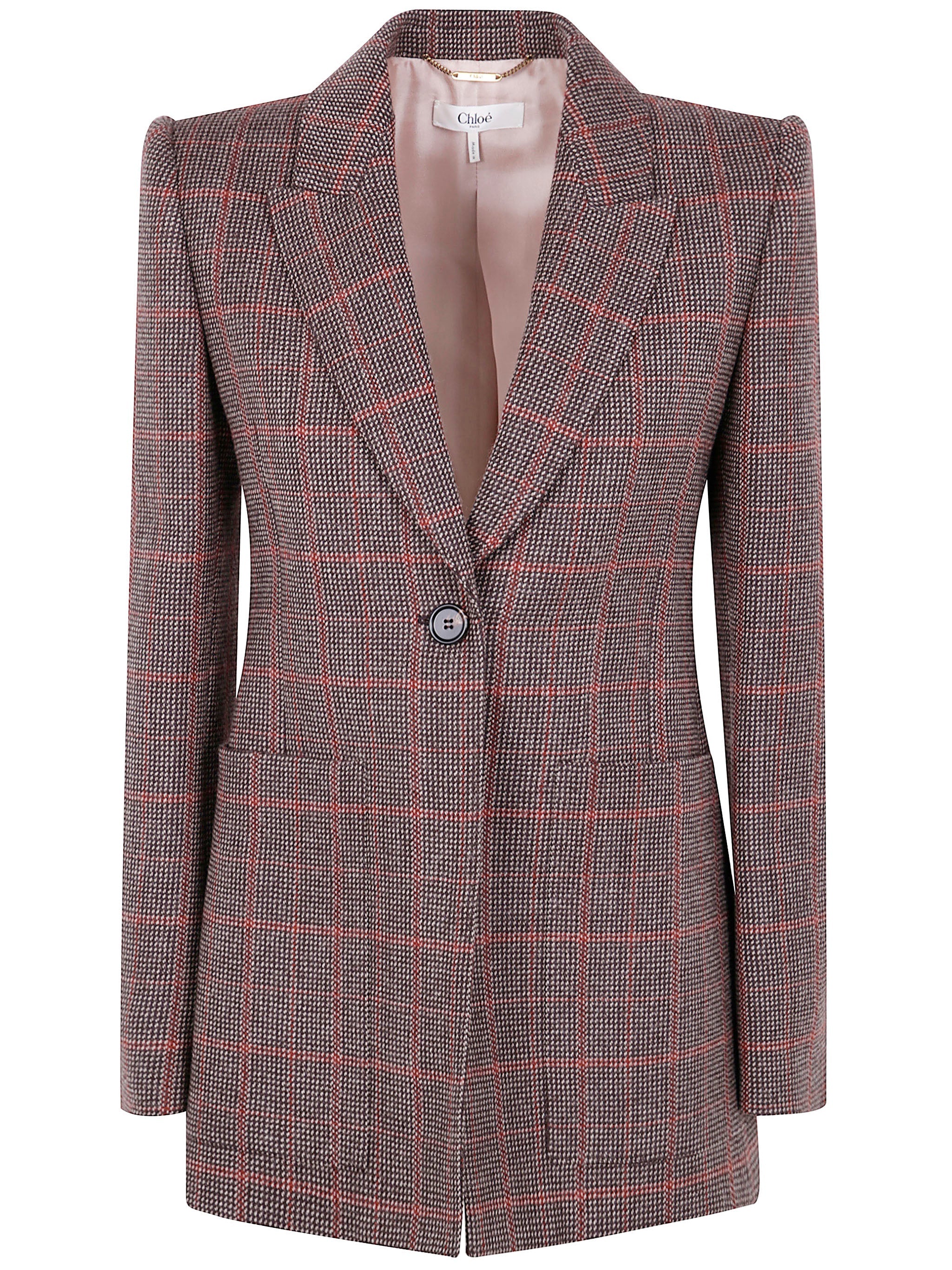 Chloe Women Classic Long Blazer Jacket