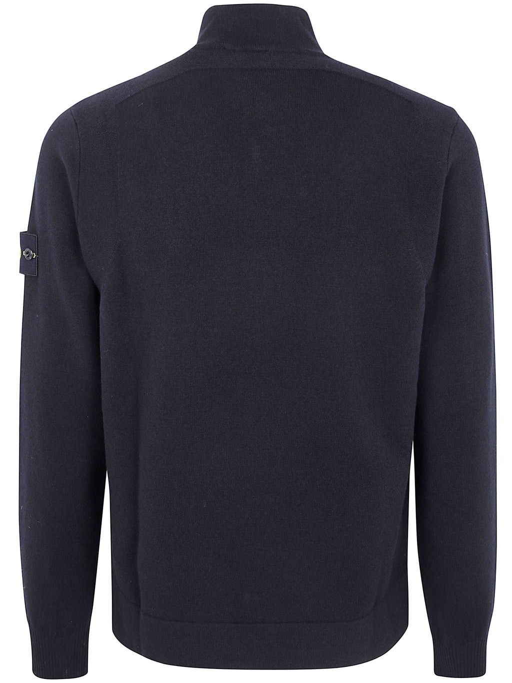 Stone Island Men Stretch Rws Wool Cardigan