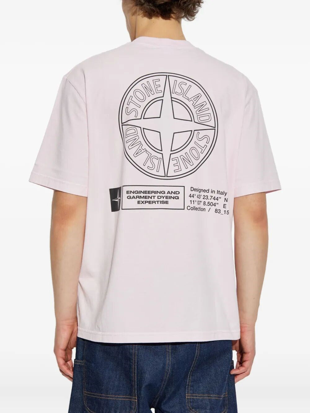 Stone Island Men `Combed Organic Cotton` T-Shirt