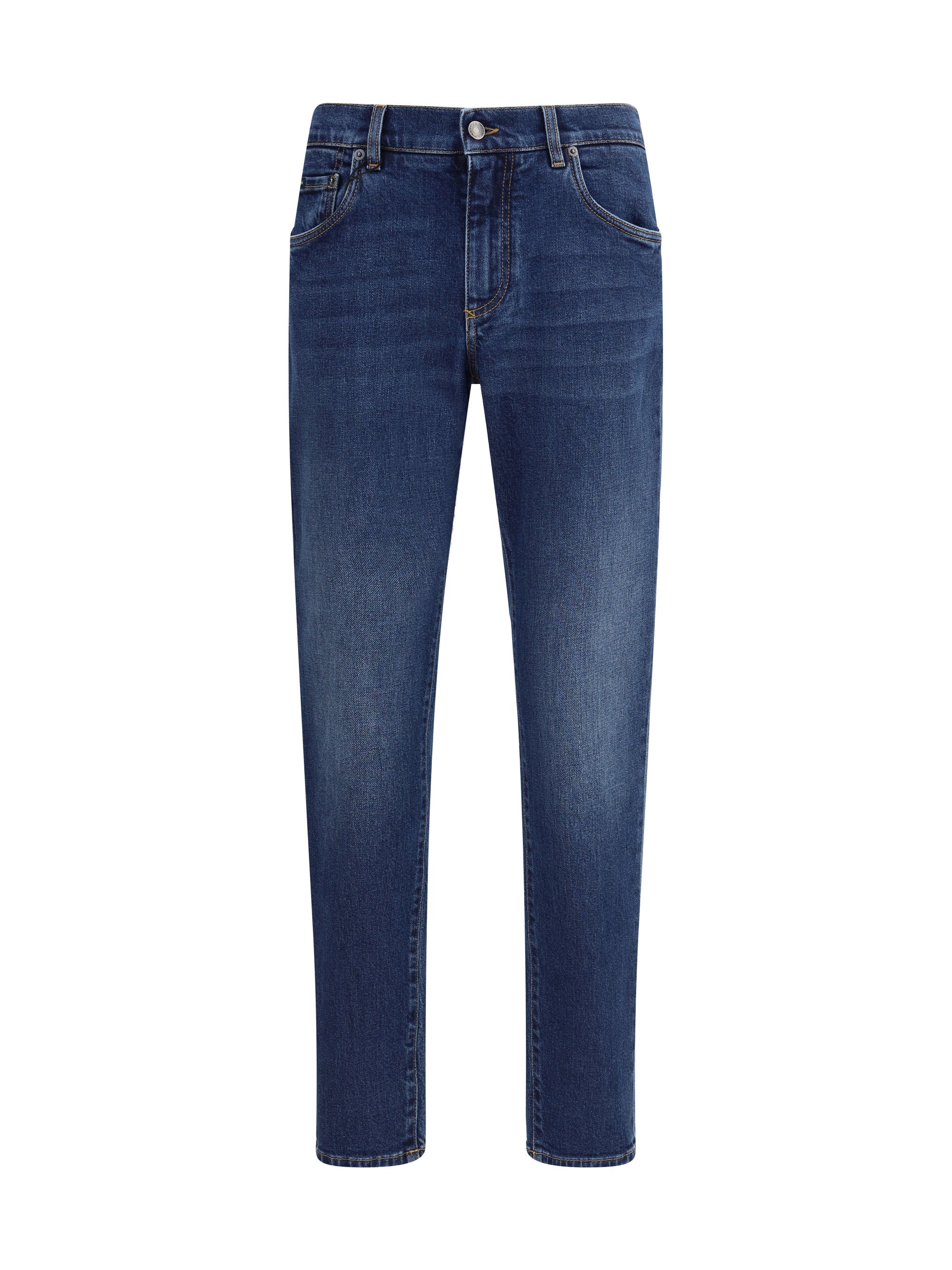 Dolce & Gabbana Men Mid-Rise Jeans