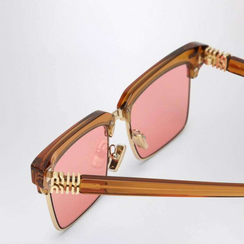 Miu Miu Miu Miu Runway Pink Sunglasses Women