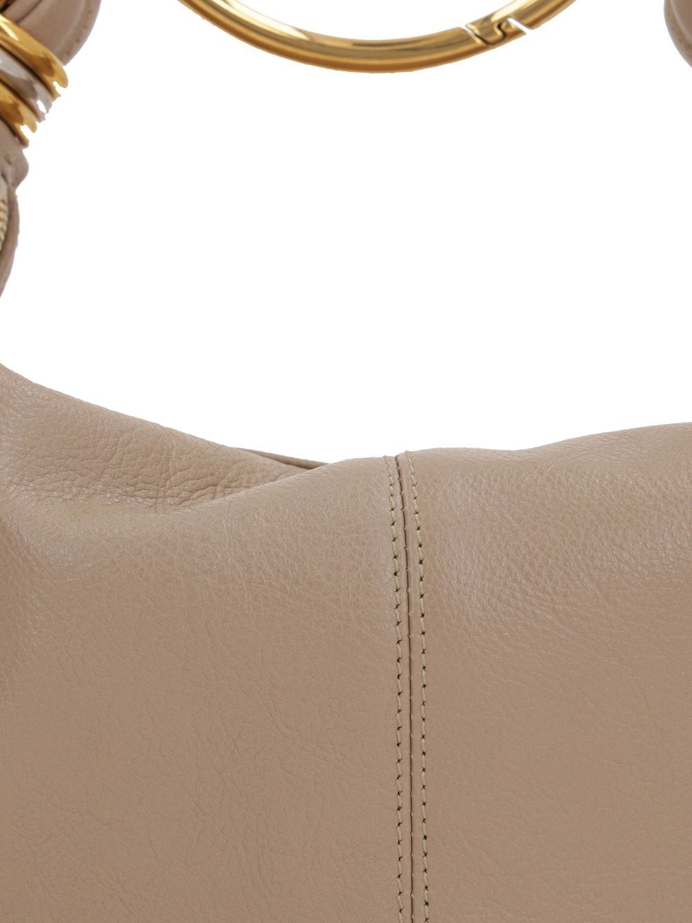 Chloe Women Small Bracelet Hobo Bag In Grained Leather