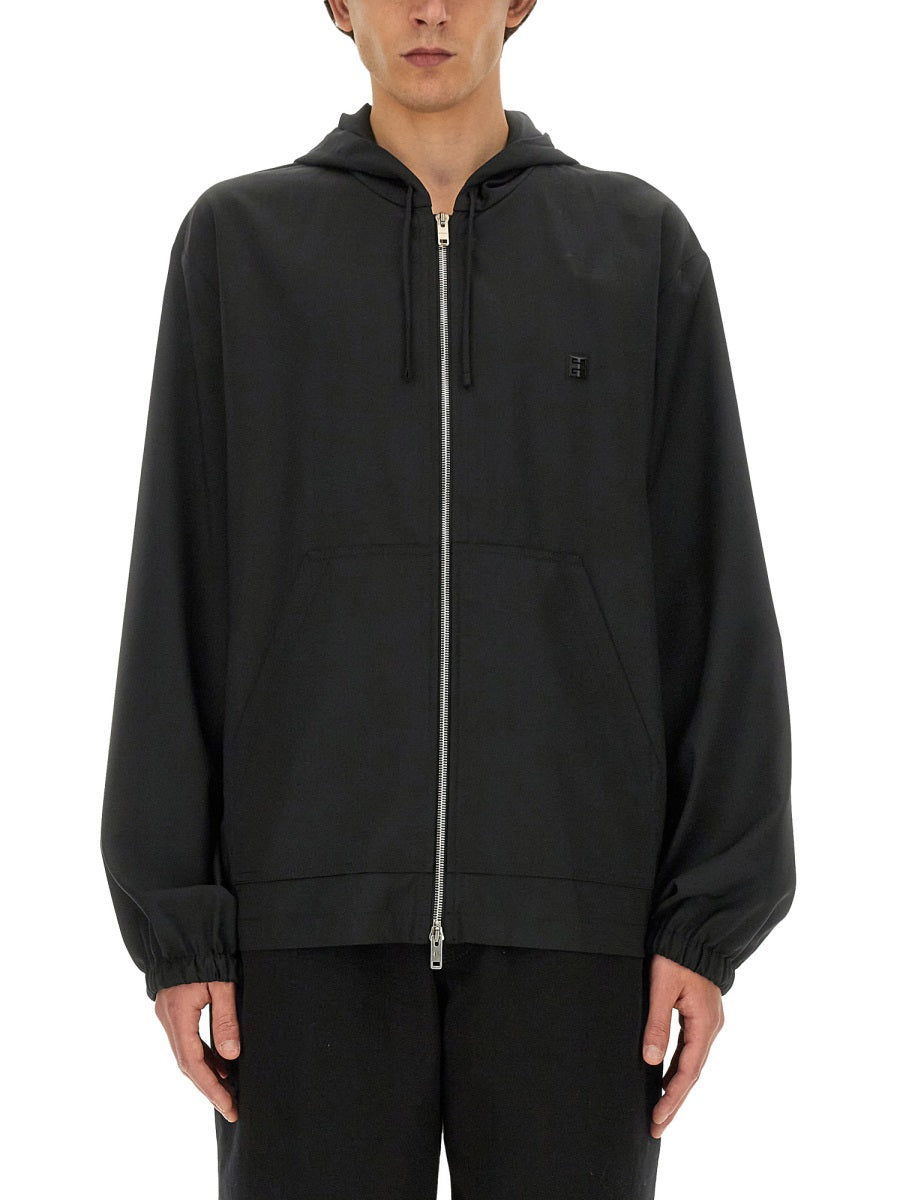 Givenchy Men Zip Sweatshirt.