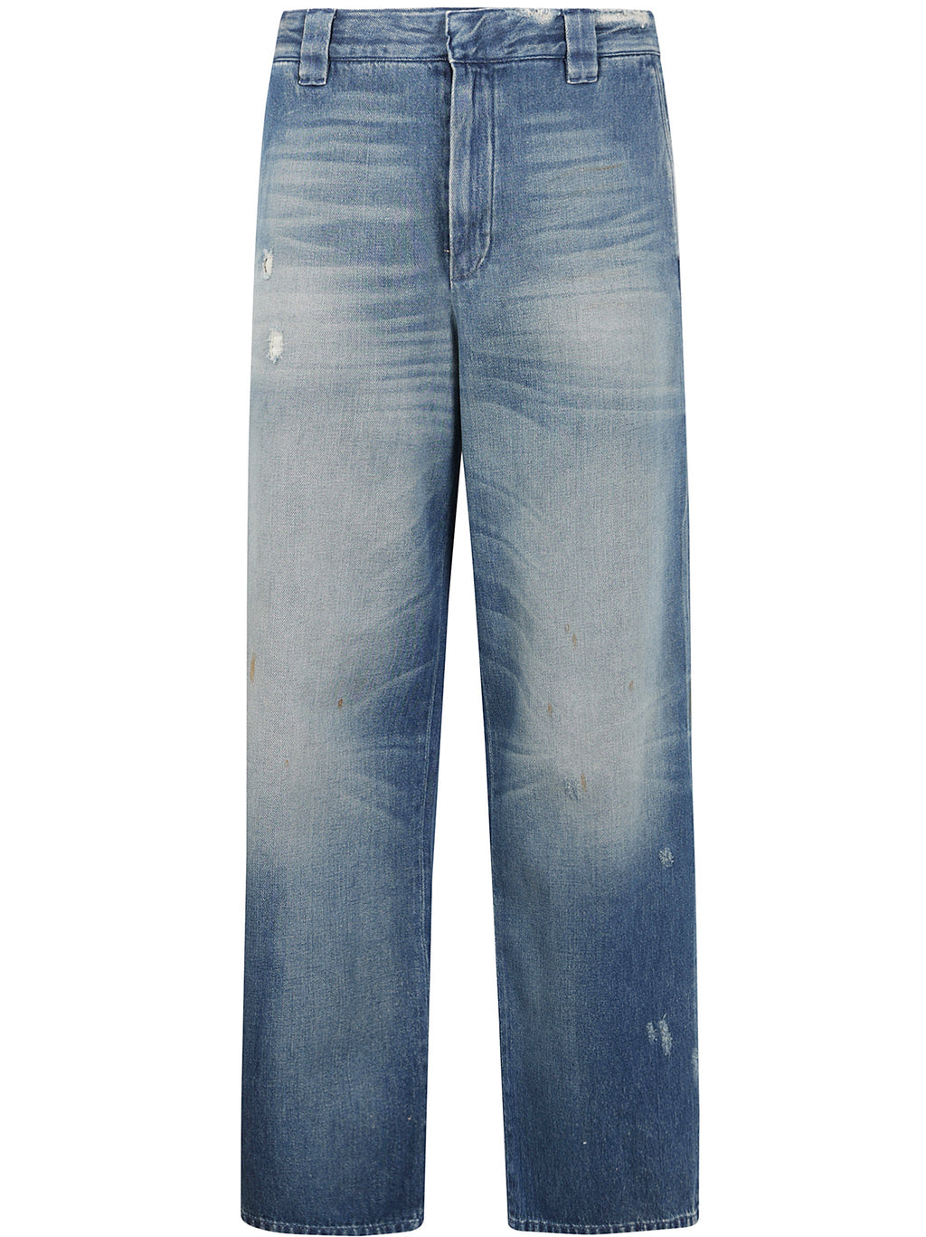 Golden Goose Men Journey M`S New Chino Norton Denim Pant Destroyed Archive Wash