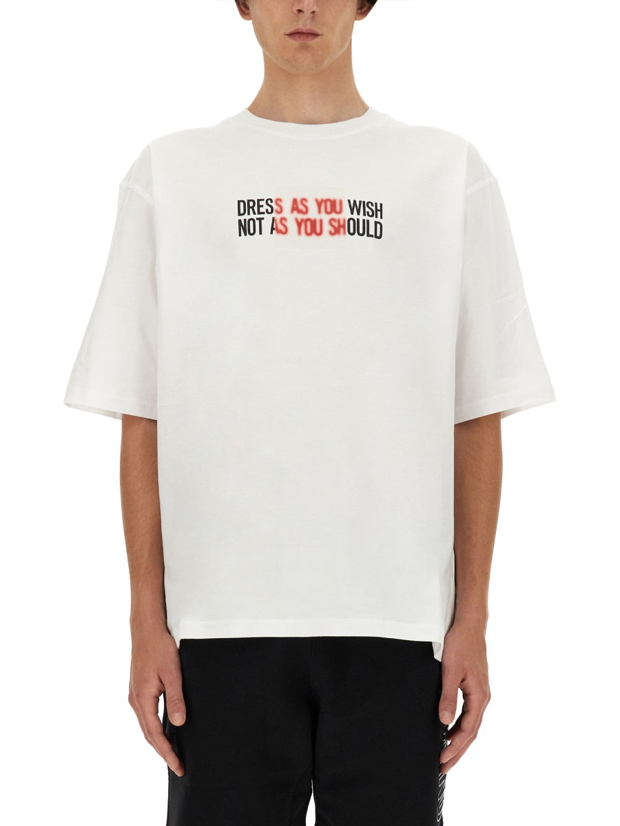 Moschino Men T-Shirt With Logo