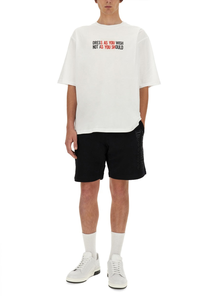 Moschino Men T-Shirt With Logo