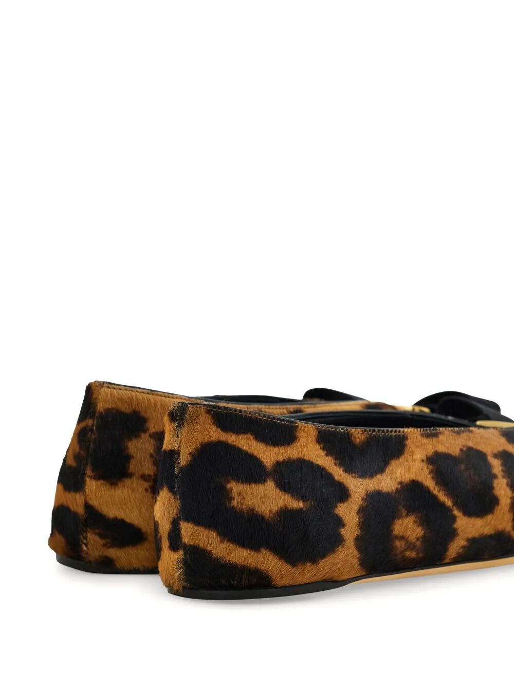 Sapatilhas de Ballet Vanna da Ferragamo para Mulher, em Crina de Cavalo Estampada