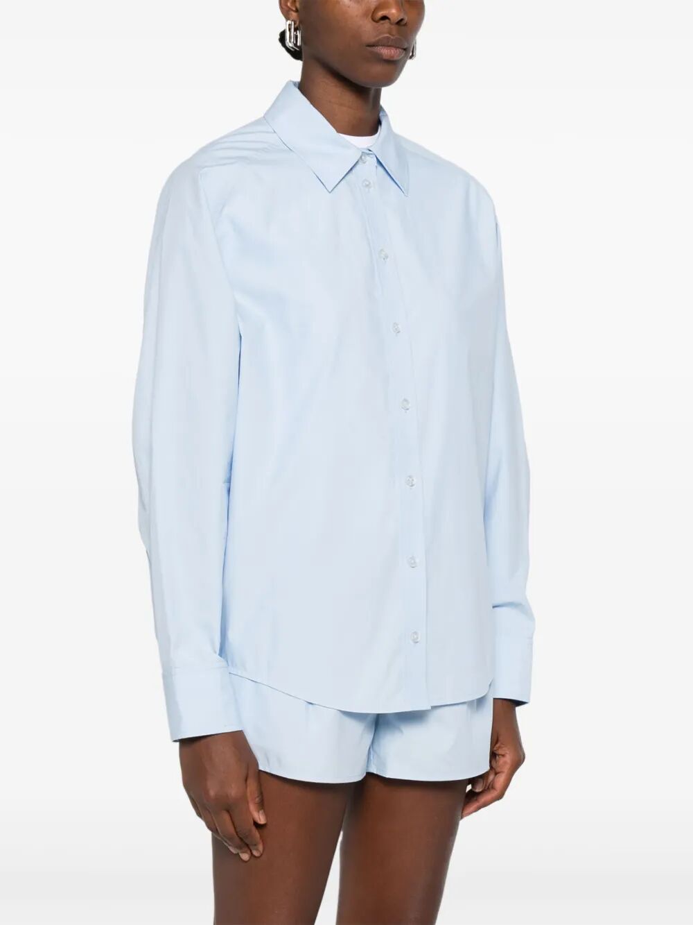 Alexander Wang Women Oversized Cotton Shirt
