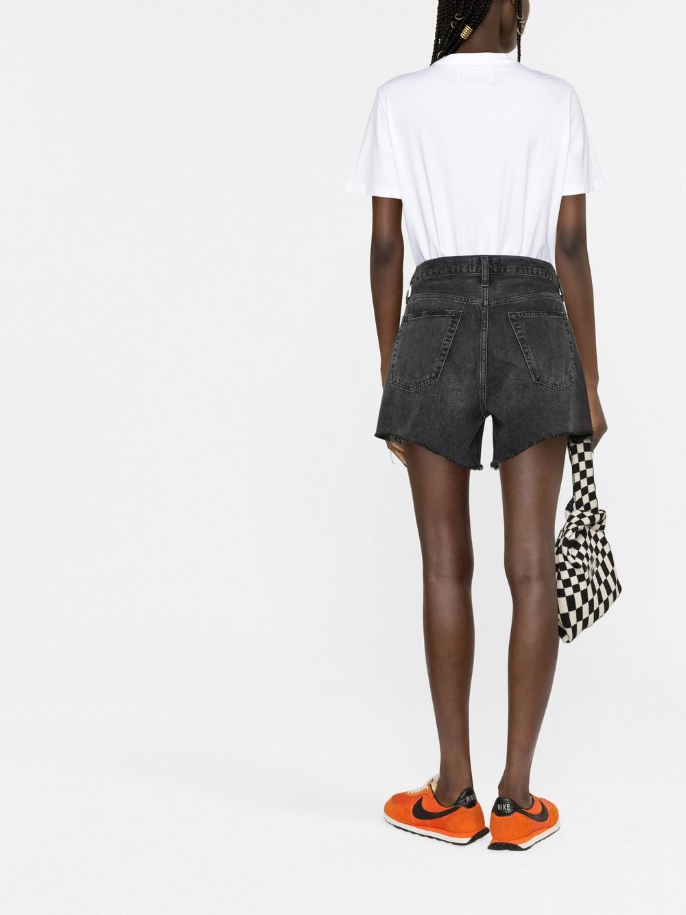 Golden Goose Women Star Collection T-Shirt With Glittered Star On The Front