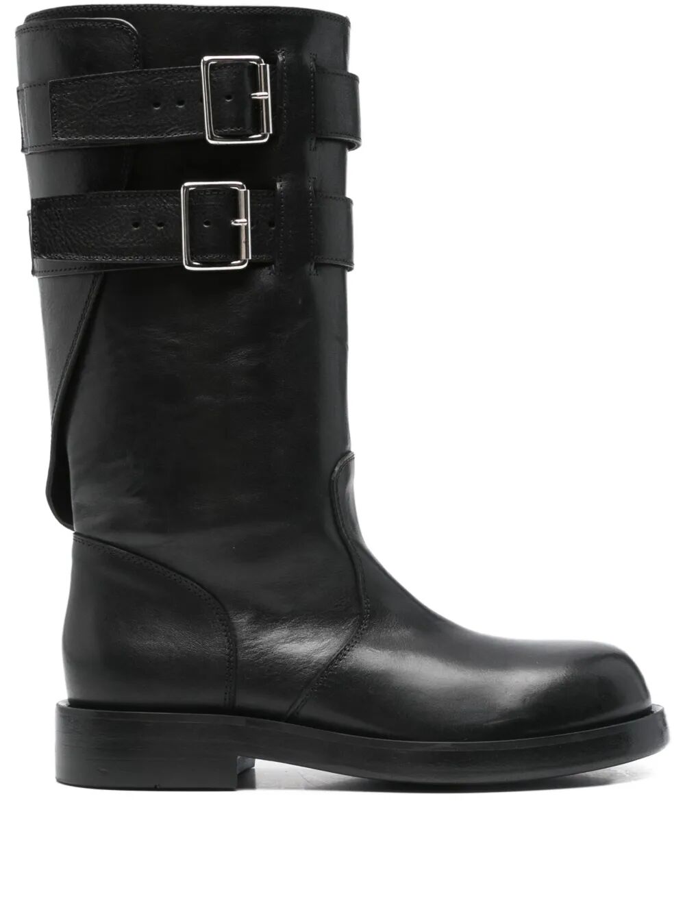 Ann Demeulemeester Women "Osmo" Rounded Boots With Belts