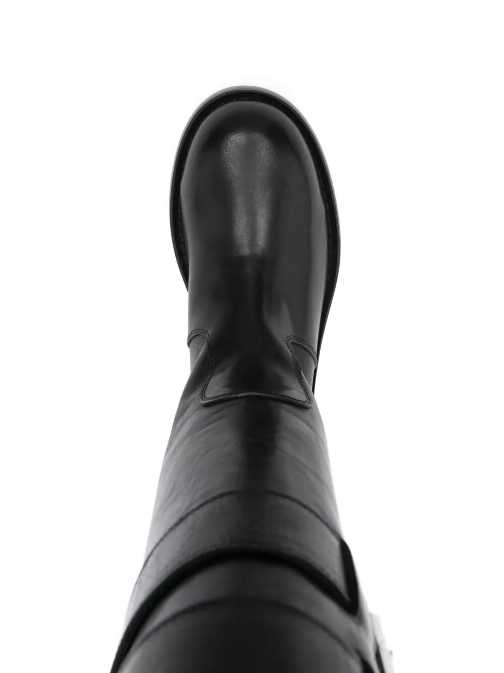 Ann Demeulemeester Women "Osmo" Rounded Boots With Belts