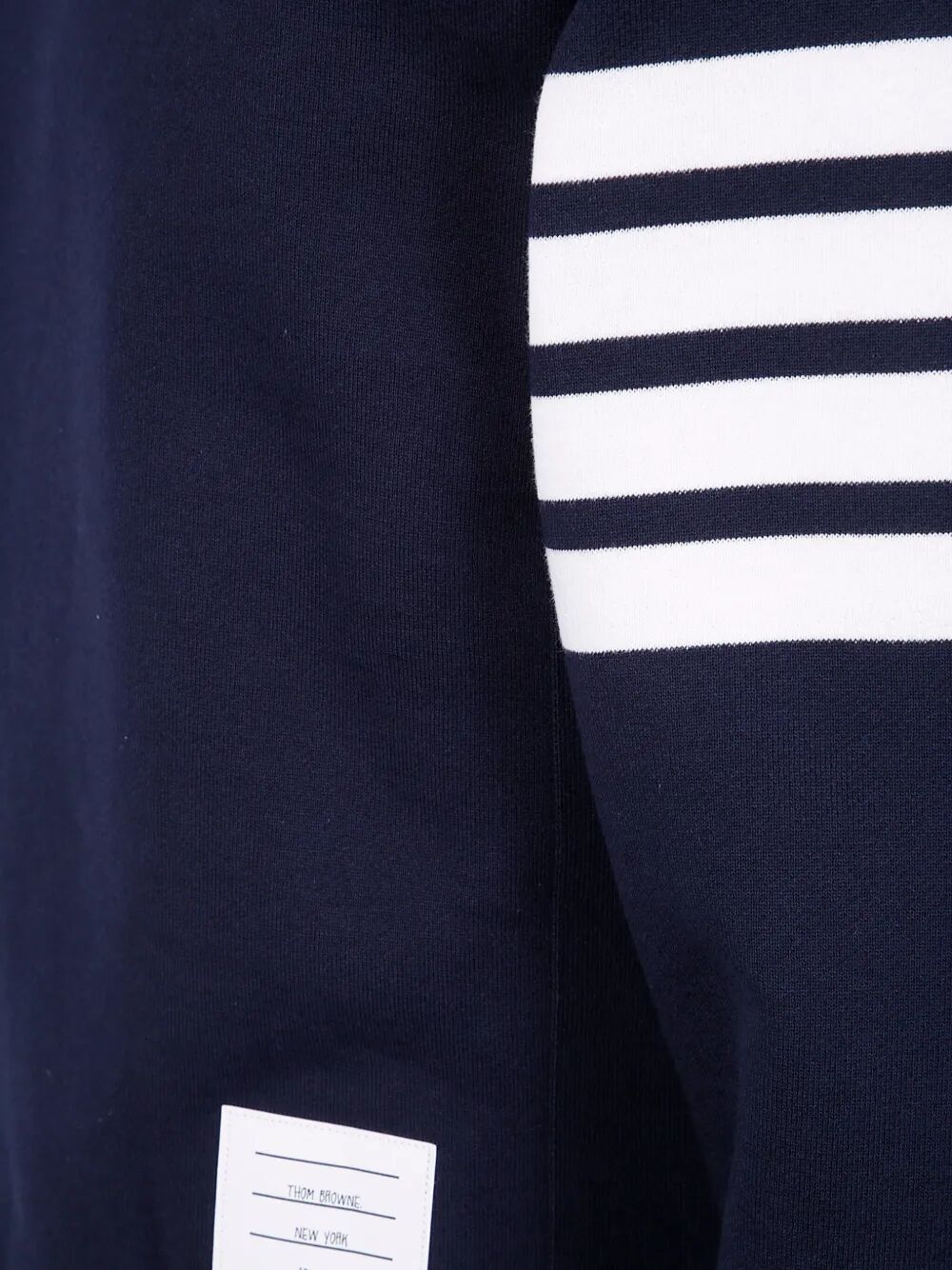 Thom Browne Men Classic Sweatshirt In Classic Loopback With Engineered 4 Bar