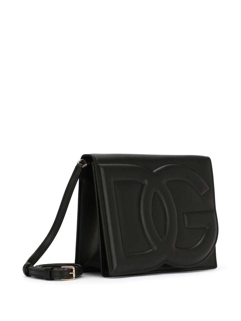 Dolce & Gabbana Women Dg Logo Leather Crossbody Bag