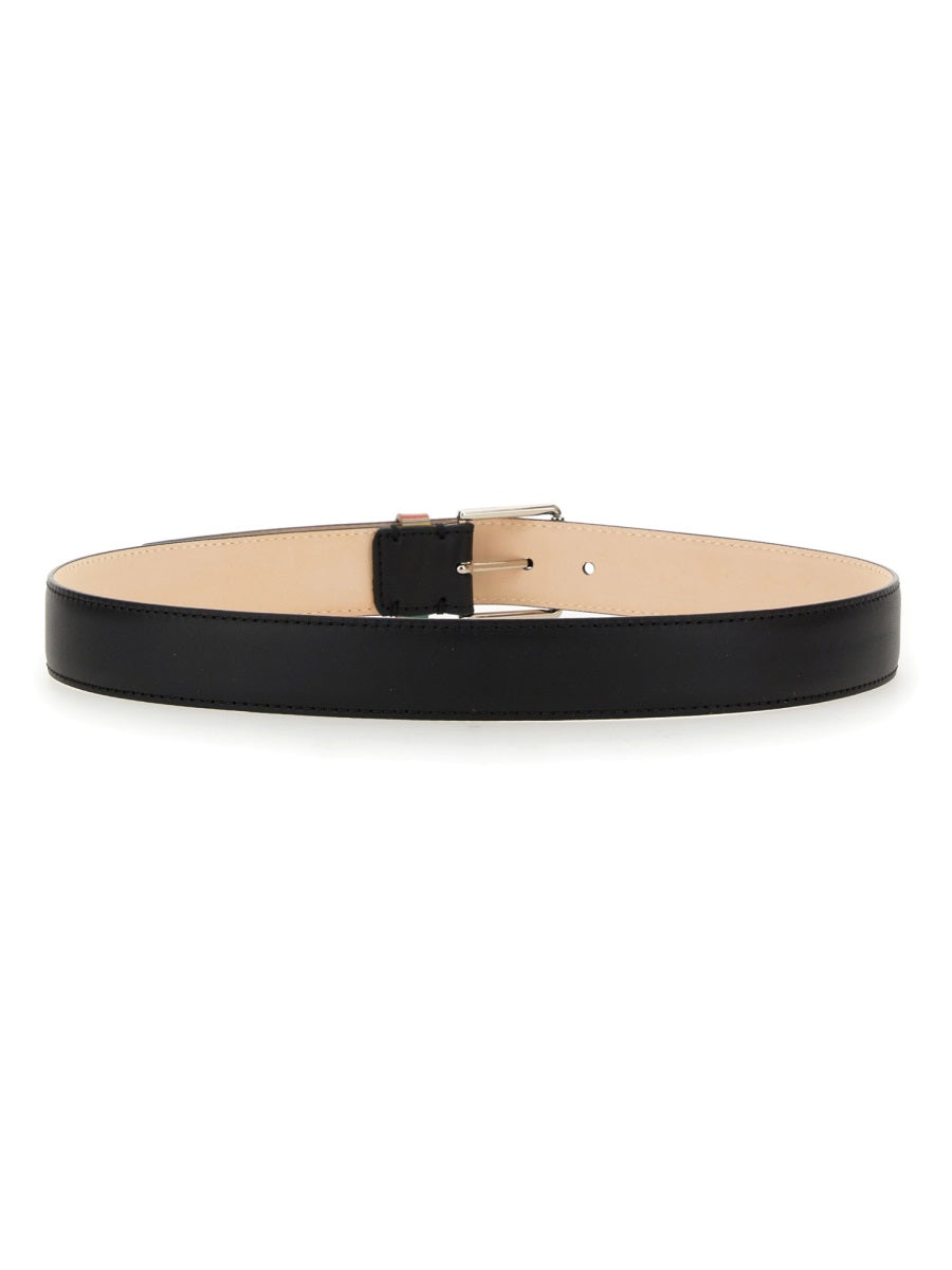 Paul Smith Men Belt With Logo