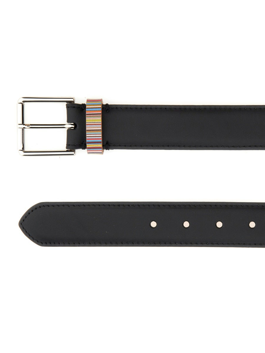 Paul Smith Men Belt With Logo