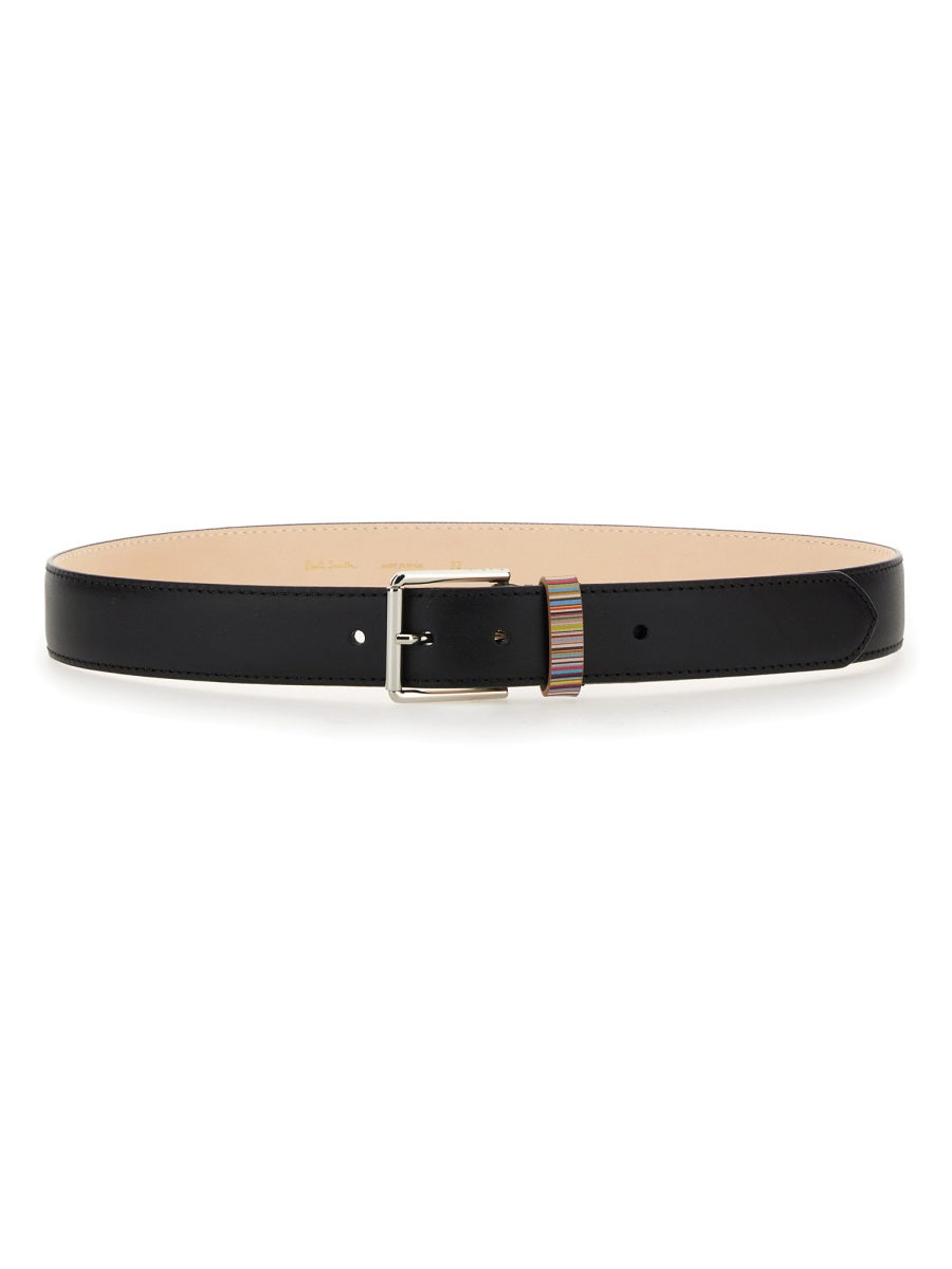 Paul Smith Men Belt With Logo