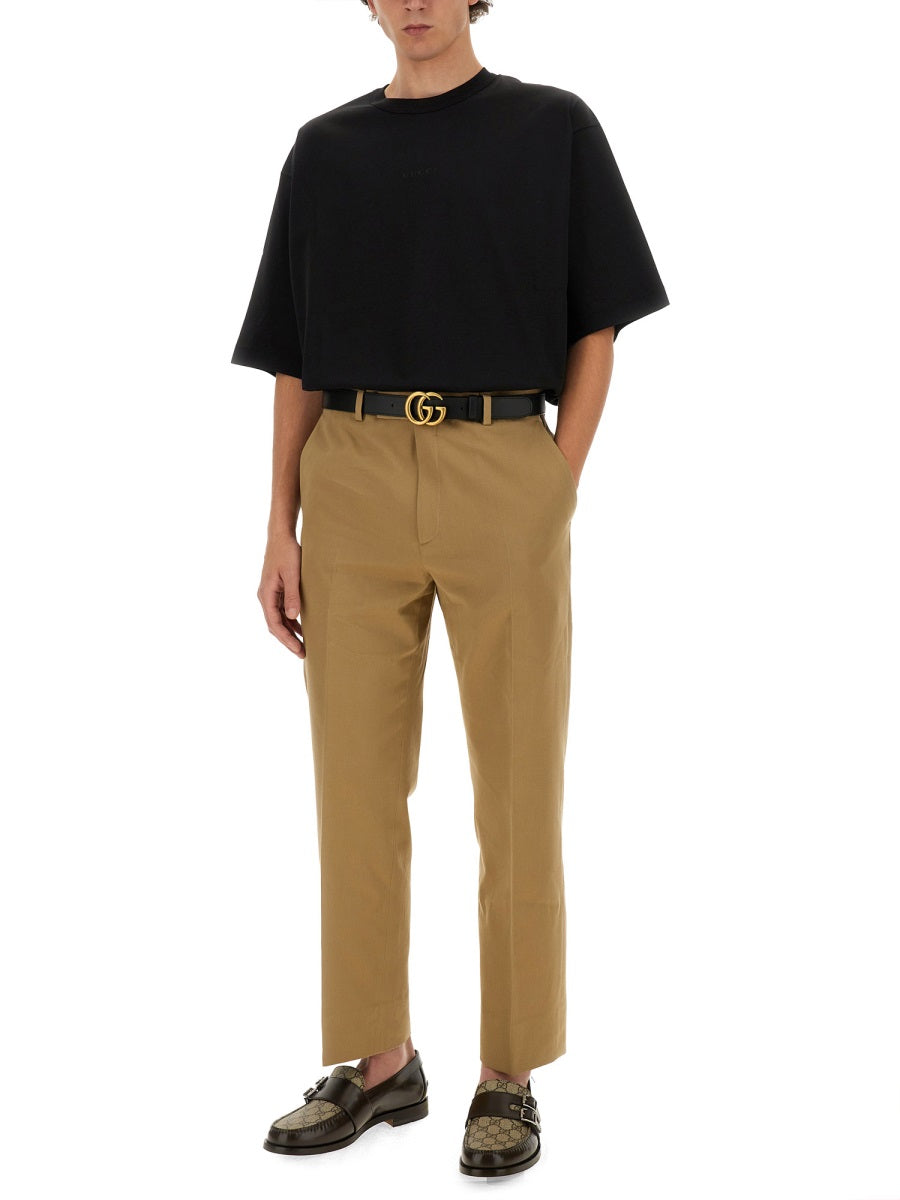 Gucci Men Cotton Pants