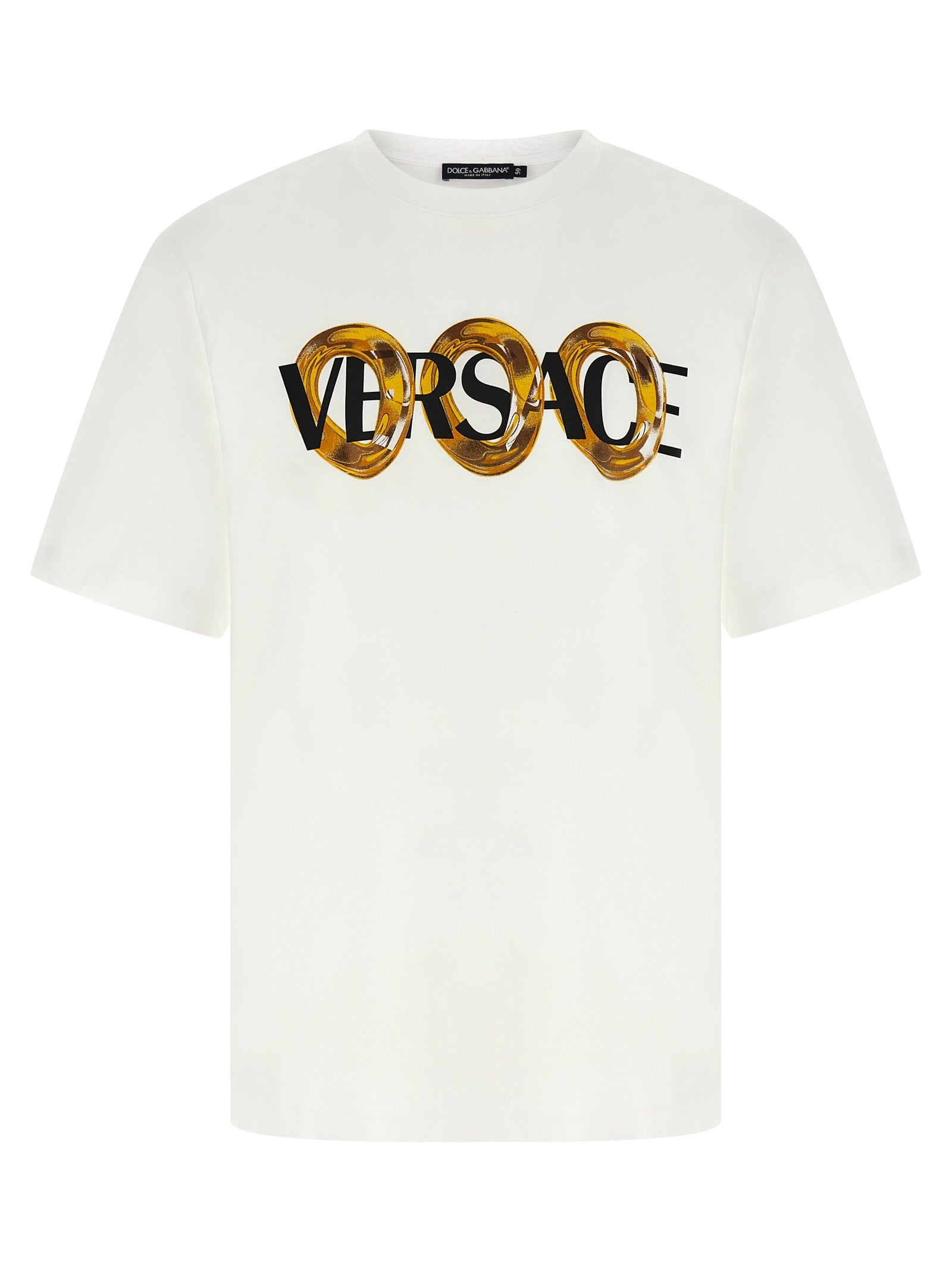 Versace Men Logo Print T-Shirt
