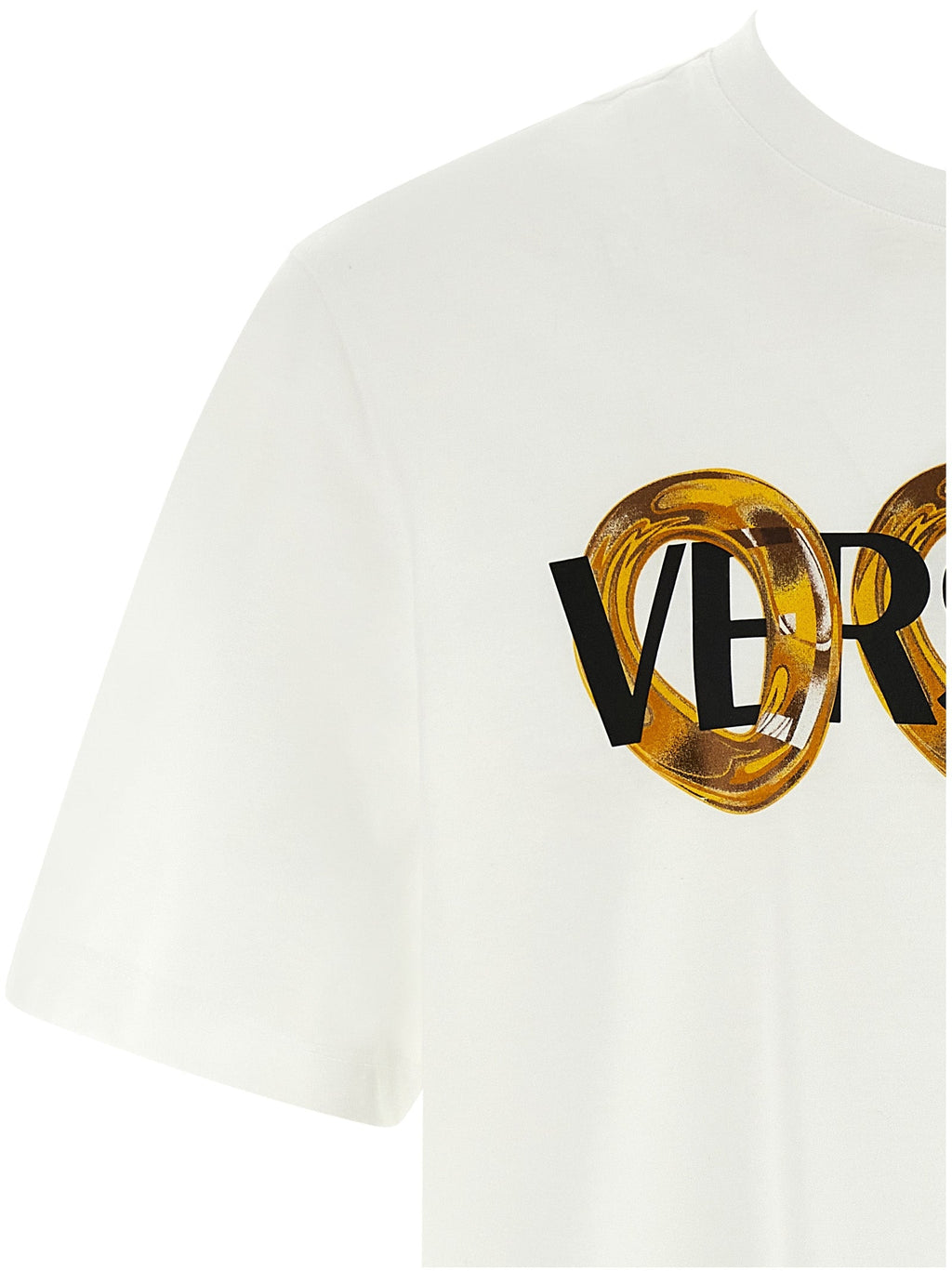 Versace Men Logo Print T-Shirt