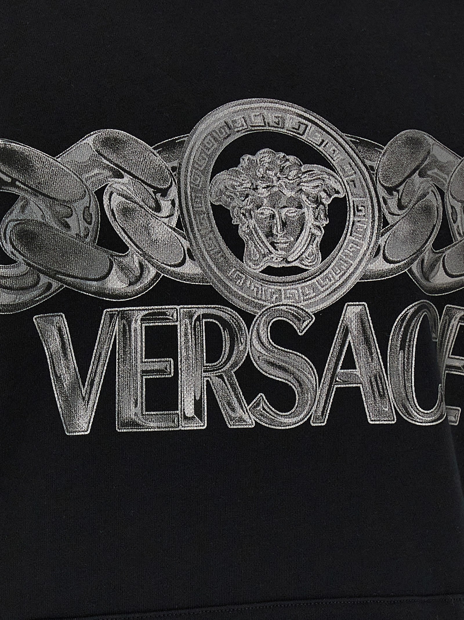 Versace Men Logo Print Sweatshirt