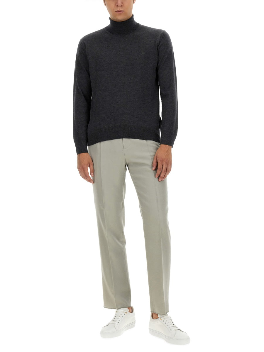 Etro Men Turtleneck With Embroidery