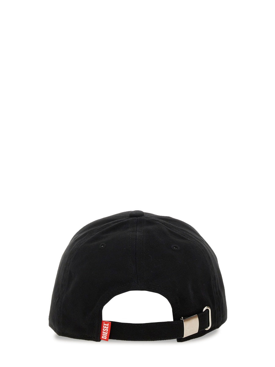 Diesel Men Baseball Hat With Logo