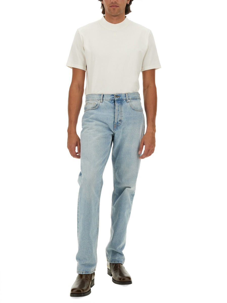 Courreges Men T-Shirt With Logo