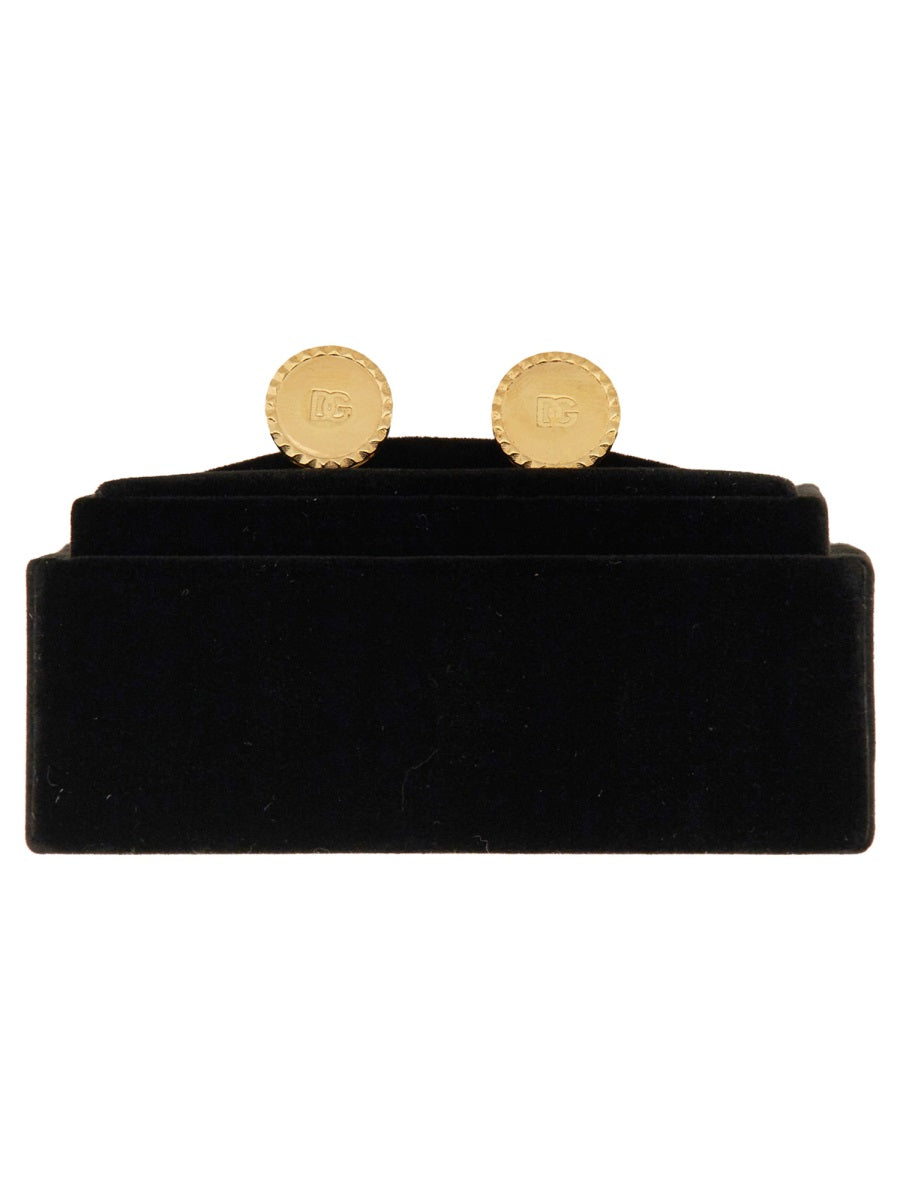 Dolce & Gabbana Men Cufflinks With Logo
