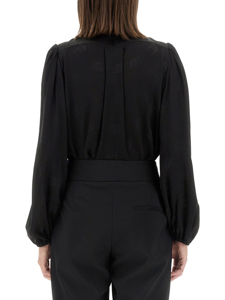 Dolce & Gabbana Women Charmeuse Shirt