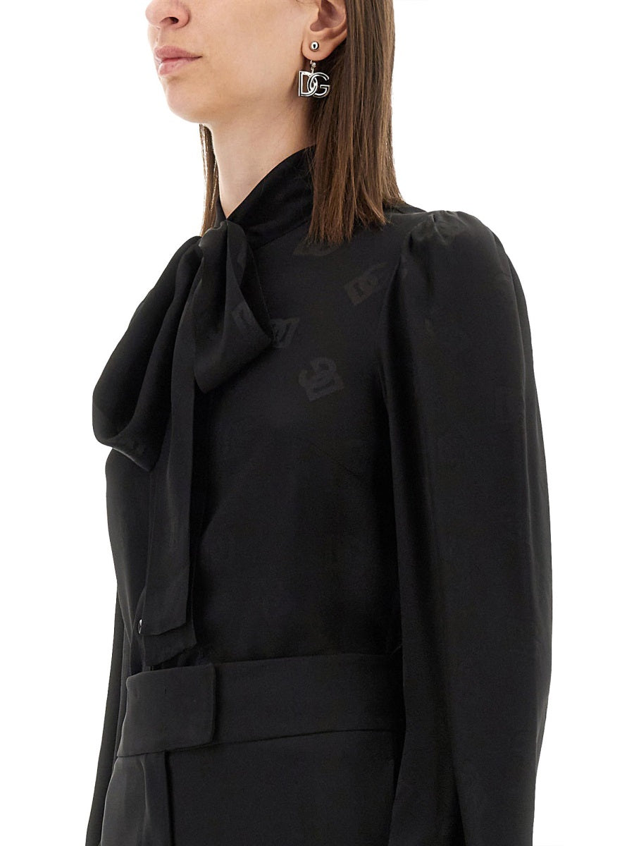 Dolce & Gabbana Women Charmeuse Shirt
