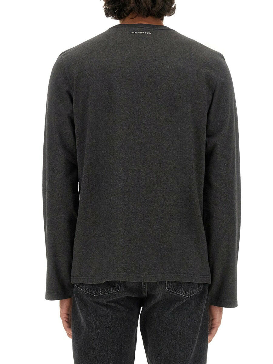 Courreges Men T-Shirt With Logo