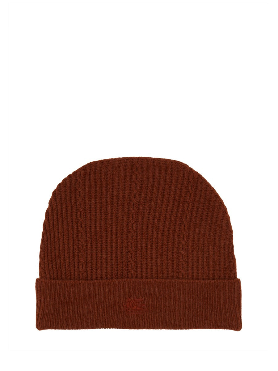Etro Women Beanie Hat With Logo