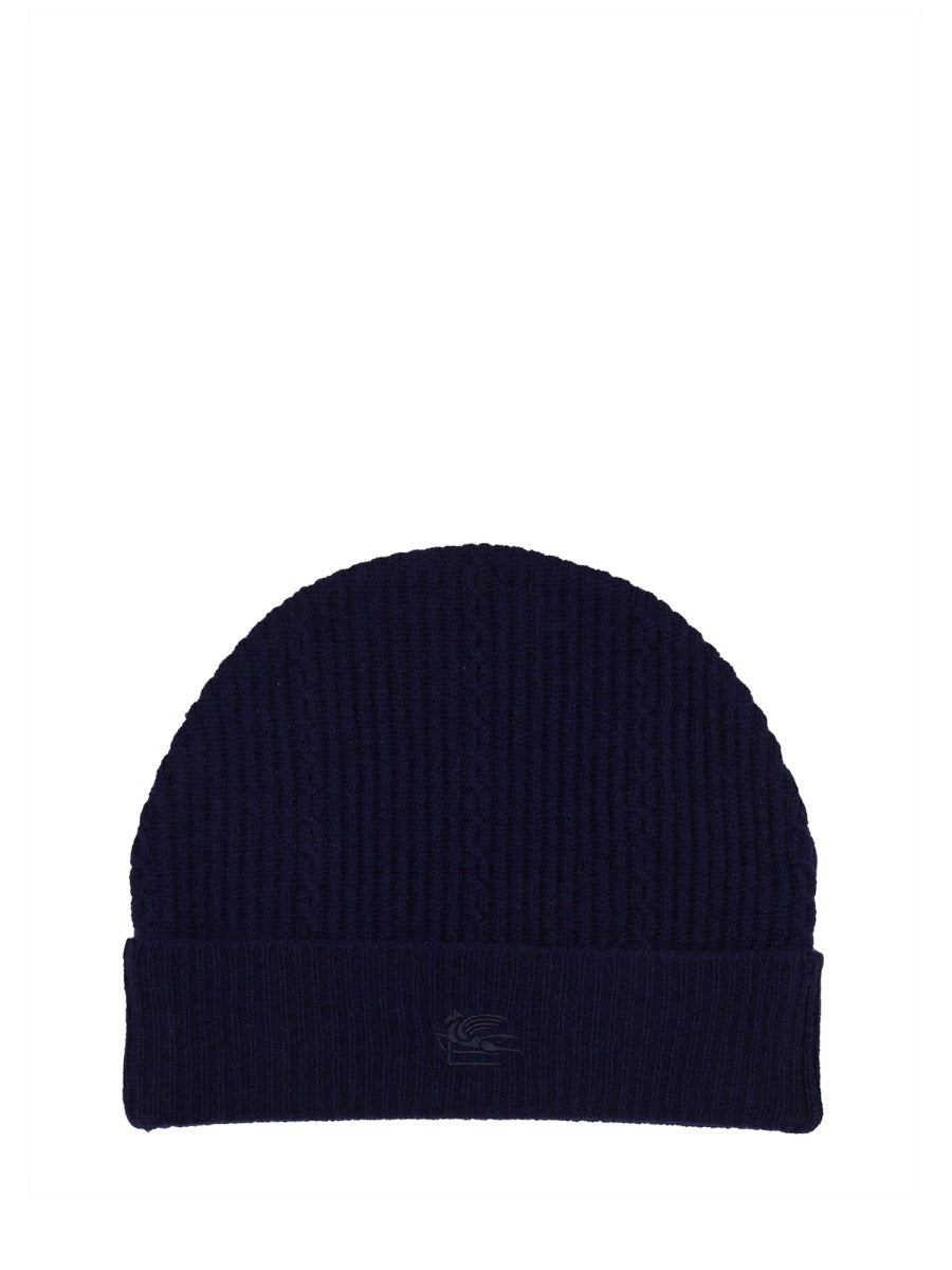 Etro Women Beanie Hat With Logo