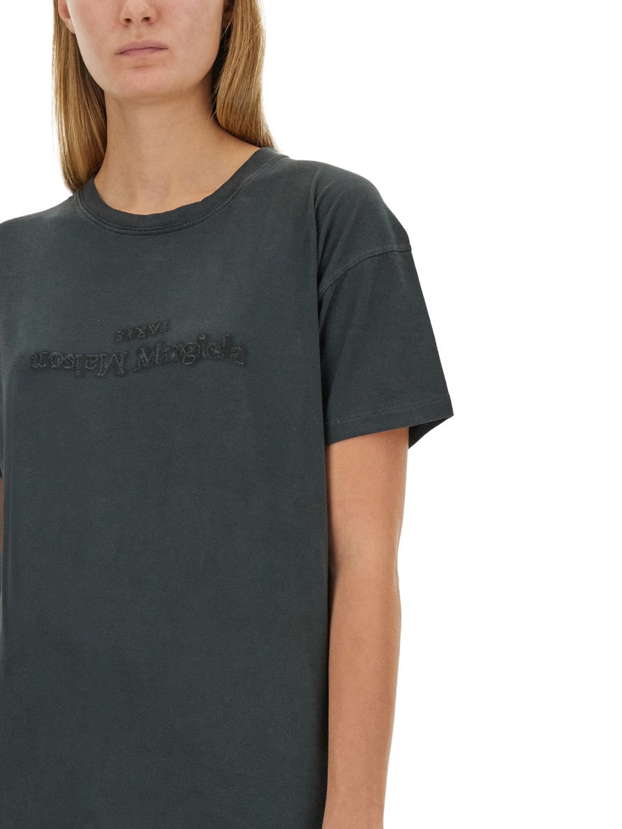 Maison Margiela Women T-Shirt With Logo