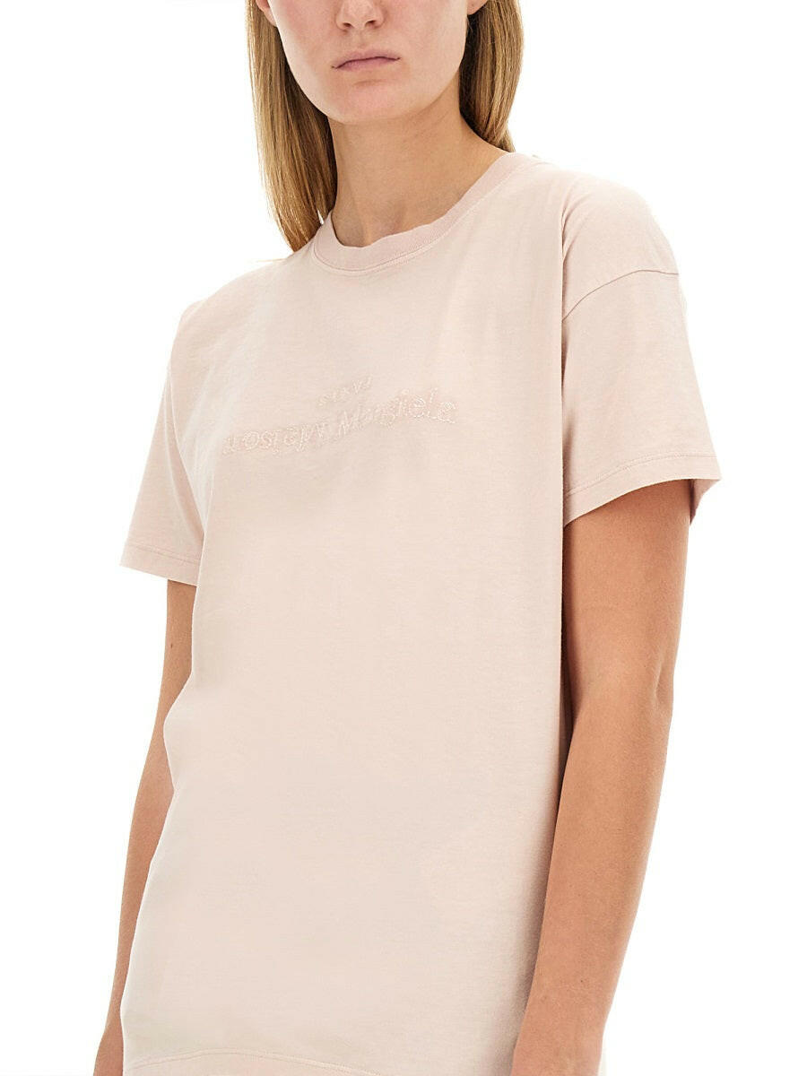 Maison Margiela Women T-Shirt With Logo