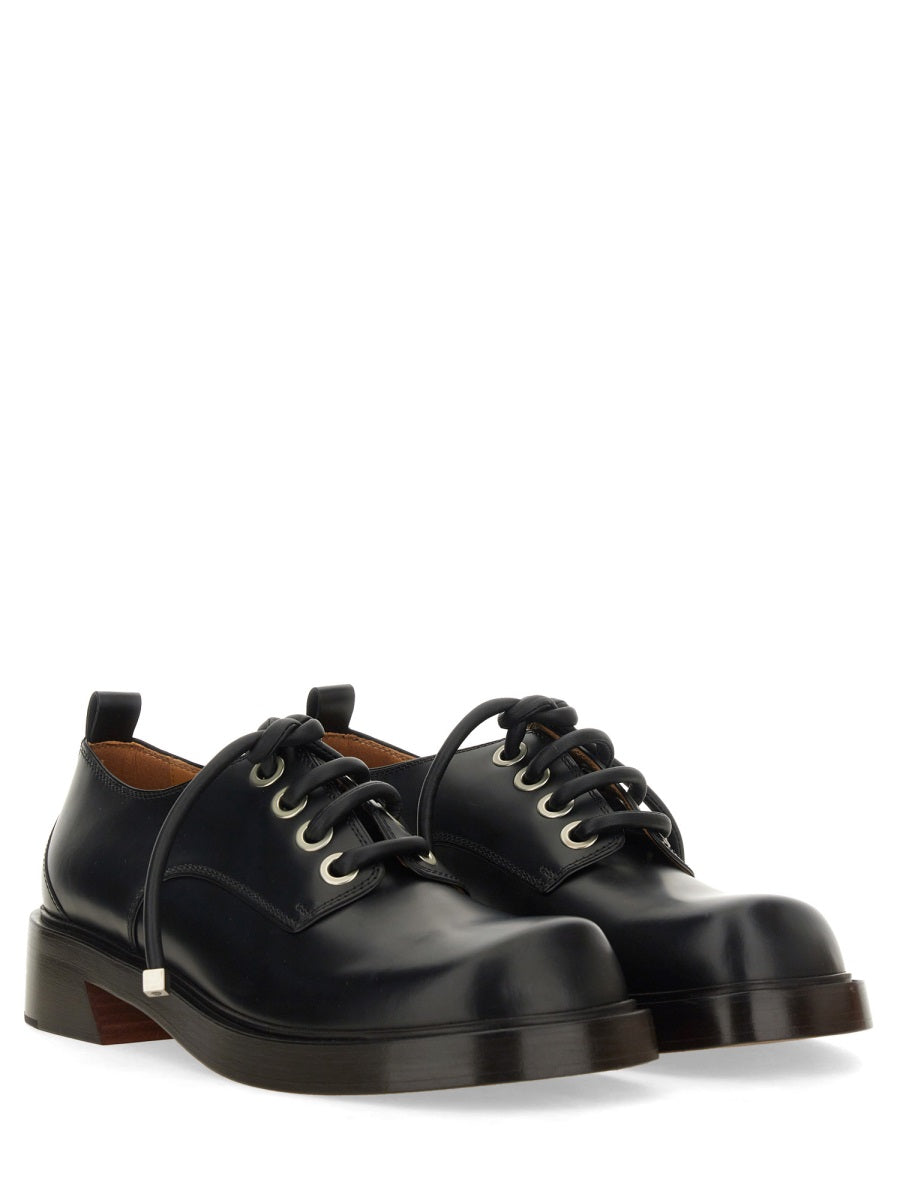 Alexander Mcqueen Men Leather Derby.