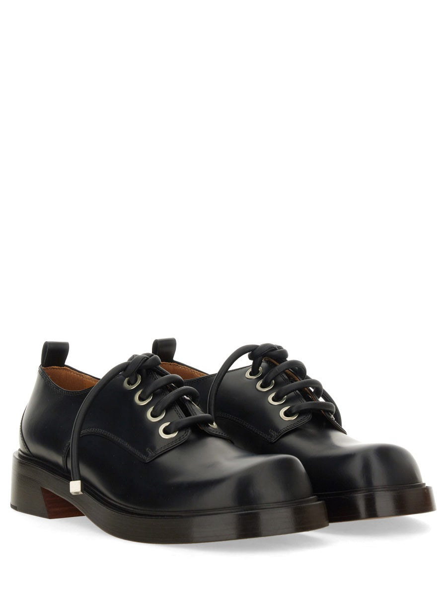 Alexander Mcqueen Men Leather Derby.