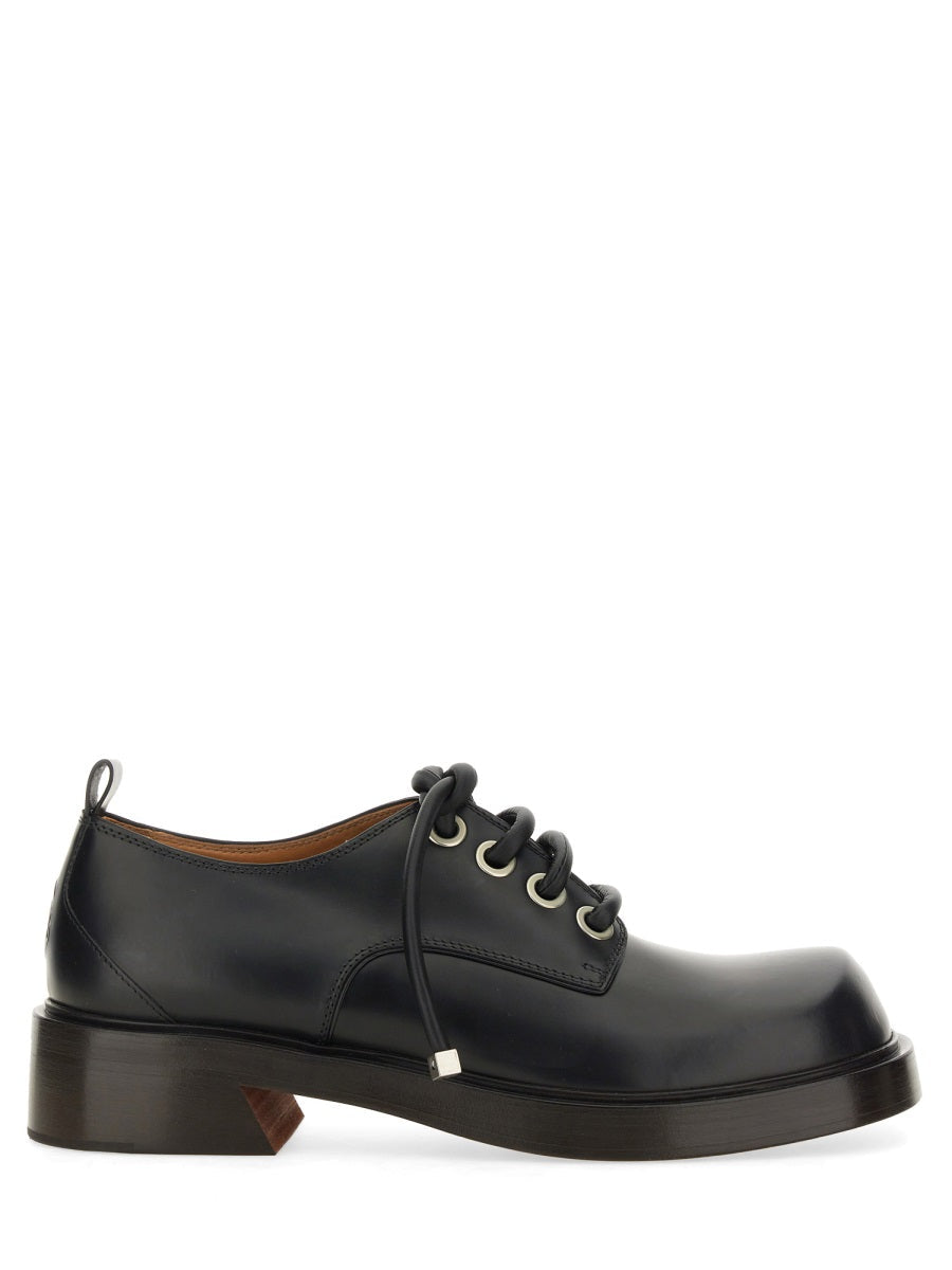 Alexander Mcqueen Men Leather Derby.
