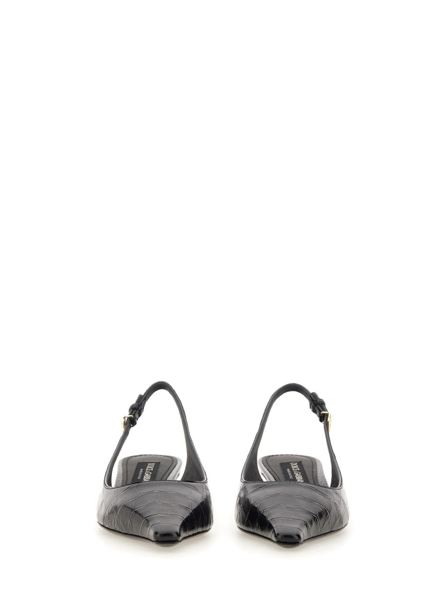 Dolce & Gabbana Women Slingback With Logo