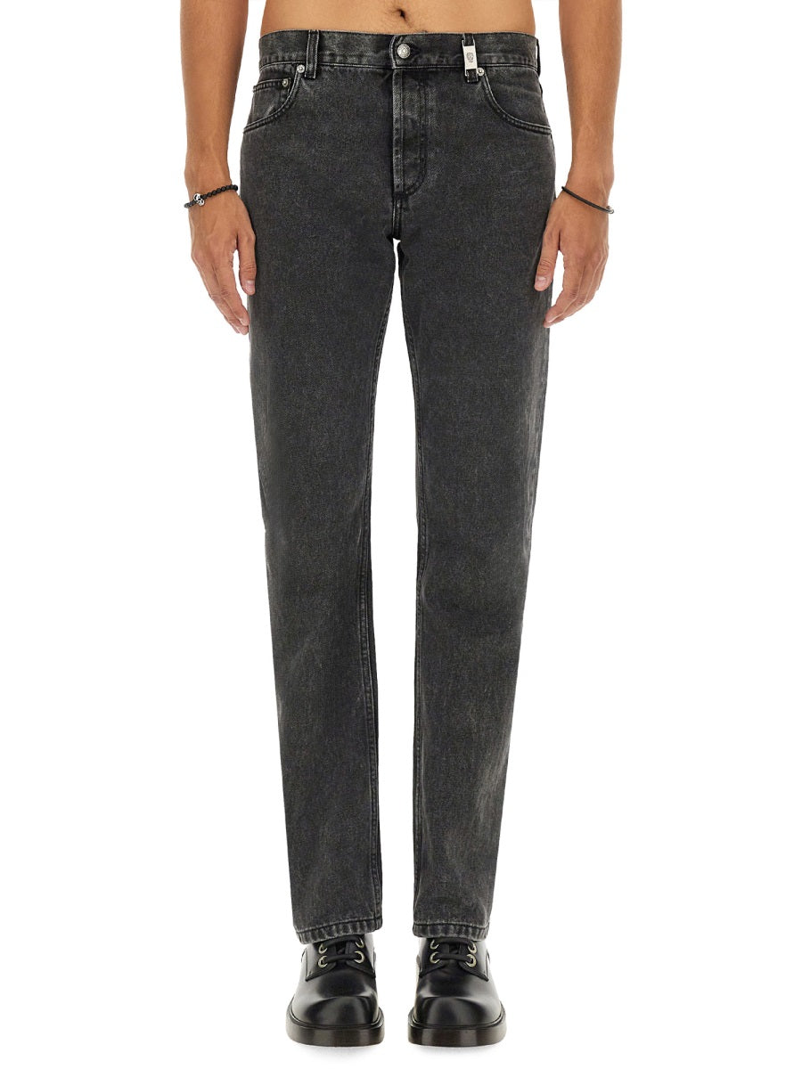 Alexander Mcqueen Men Jeans In Denim