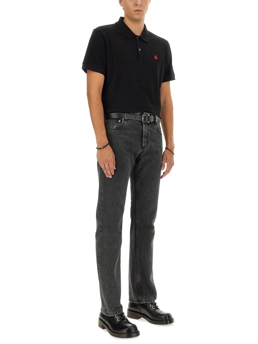 Alexander Mcqueen Men Jeans In Denim