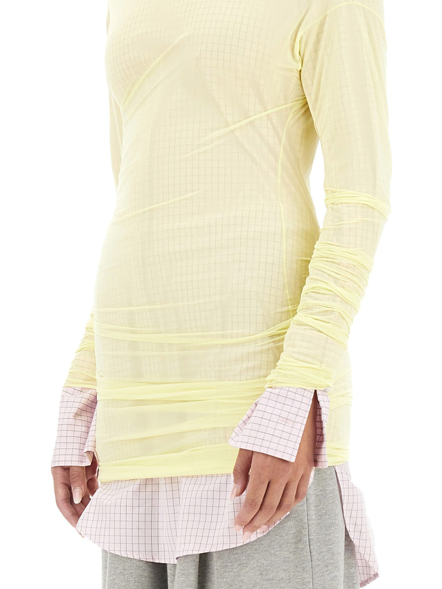 Dries Van Noten Women Tulle Tops.