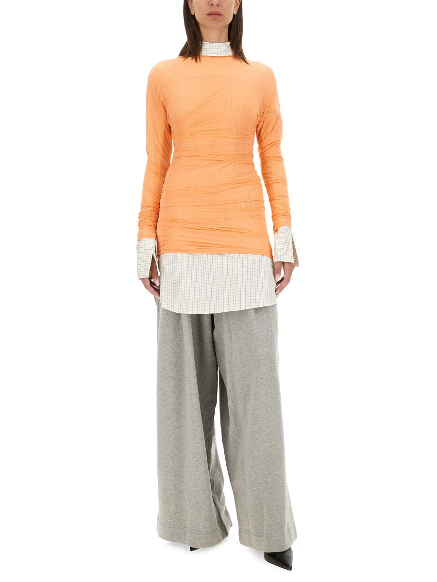 Dries Van Noten Women Tulle Tops.