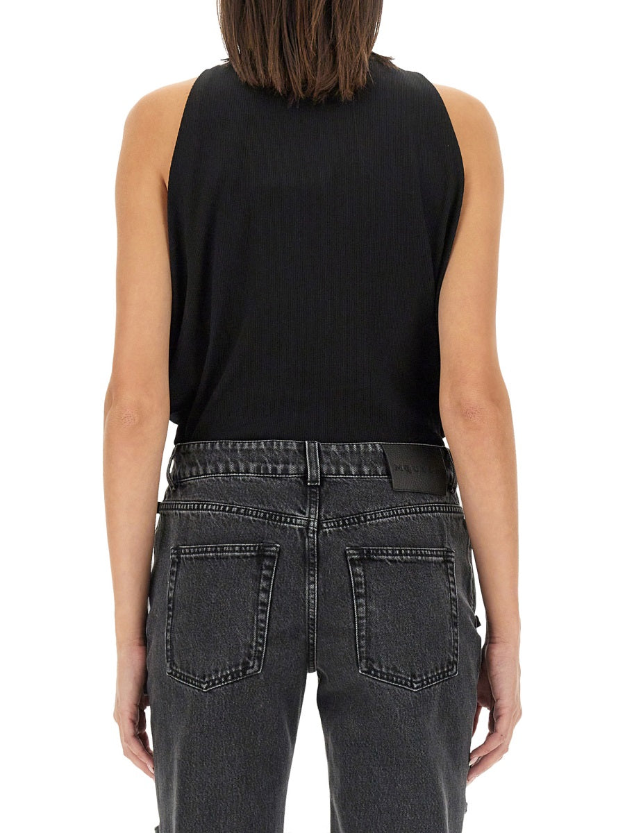 Alexander Mcqueen Women Ribbed Tank Top