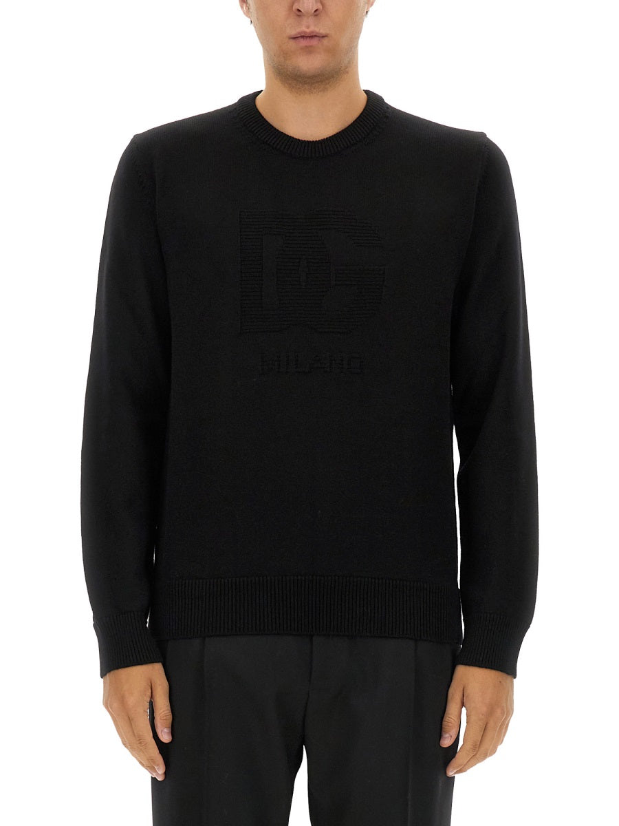 Dolce & Gabbana Men Wool Jersey.