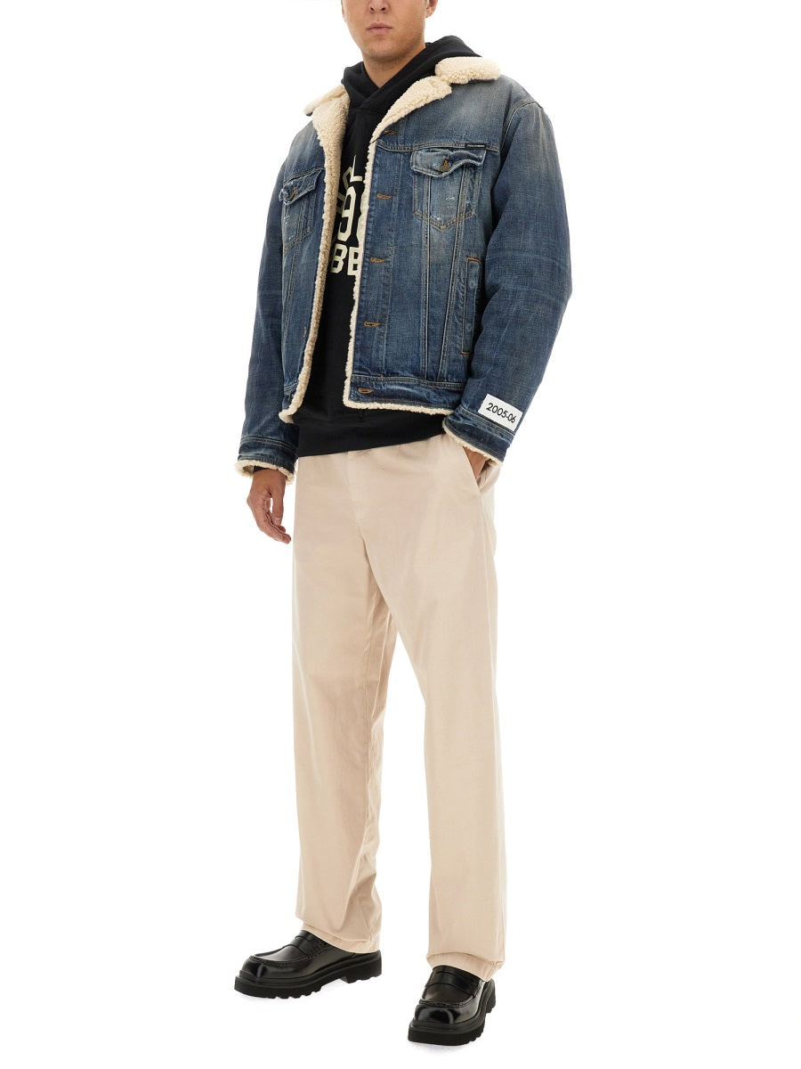 Dolce & Gabbana Men Cotton Pants